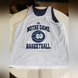 Reversible Adidas Notre Dame Basketball Jersey